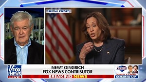 Newt Gingrich highlights how Bret Baier ‘disrupted' Kamala Harris’ rhythm | Sean Hannity