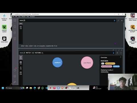 Creacion de base de datos no relacional en NEO4J