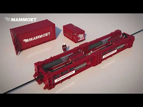 800t linear winch system demonstration