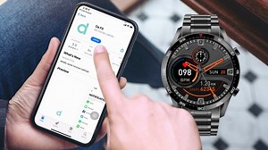Watch smart watch with call and text on Amazon Live