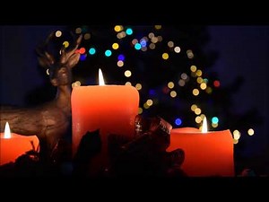 Advent Candles 2022 - Christmas Background Video