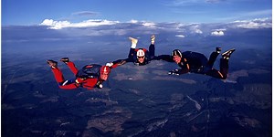 Why skydiving is a family affair for Luke Aikins