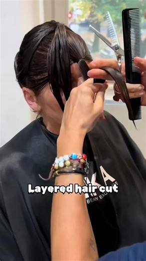 Layered Hair Cut Techniques for Natural Effect