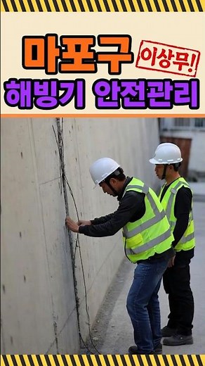 0310 마포구, 해빙기 안전관리 이상무!#해빙기, #안전점검, #봄철안전