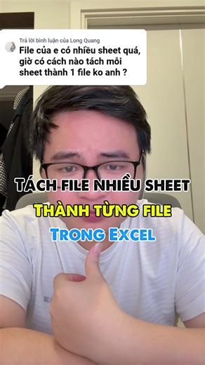 Hảo Excel (@hao_excel) - Hướng dẫn tách file Excel có nhiều sheet