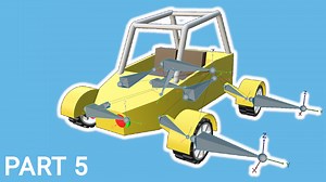 Rigging the vehicle model in Blender | [Part 5] Low poly vehicle for UE4