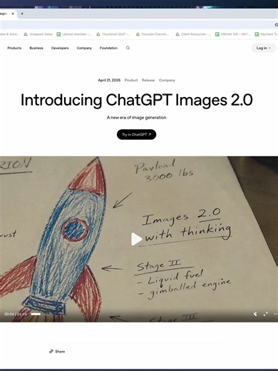 ChatGPT Image 2.0 Claude. Ultra Real ECOM ADS!! 🔗Ai Vault: https://shopfunnels.net/ai-vault 🔗 Register For My Free Live Ecommerce Workshop: https://www.shopfunnels.net/ai-dropshipping 🔗 Join The White Label Ecommerce Community: https://shopfunnels.net/wld Email me: aliakbar@shopfunnels.net 00:00 ChatGPT Images 2.0 vs Google – the new image war 01:02 Why AI is only as good as your instructions 02:21 Setting up ChatGPT Claude as your ad team 06:59 How Claude thinks through your customer 09:31 C