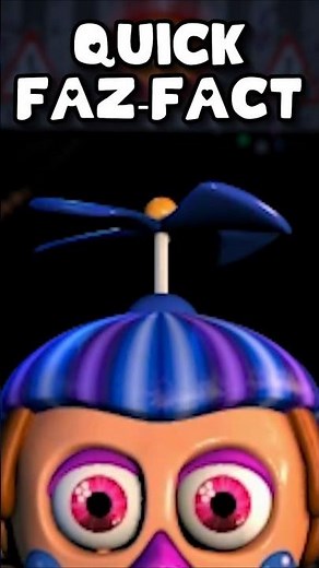 QUICK FAZFACT: FNAF 2 JJ EASTER EGG?!