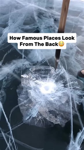 Unseen Views: Famous Places from Behind