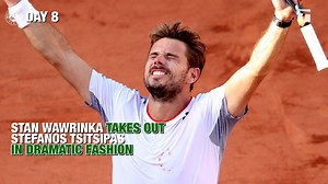 In 5:09, Wawrinka edges Tsitsipas at French Open—and gets Federer next