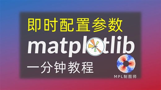 matplotlib即时配置参数教程