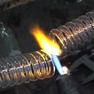 Making a 4-Neck Flask from Raw Glass! 🤯🧪