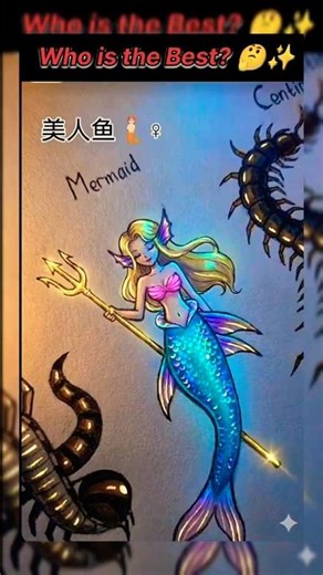 🔥 Snake Girl 🐍 vs Mermaid Girl 🧜‍♀️ – Who’s Better?