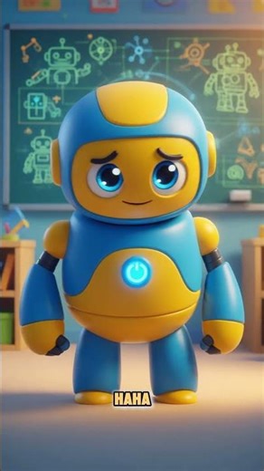 Robot Laughs NON-STOP 😂🤖 #stemforkids #roboticsforkids #kidslearning #robotales