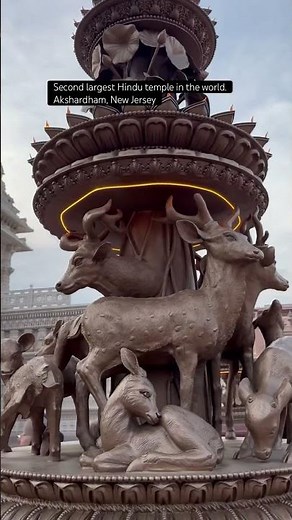 World second largest Hindu Temple BAPS Swaminarayana Akshardham New Jersey USA