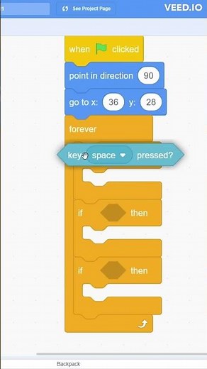 Shooting in Scratch. #shorts