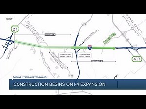FDOT starts work on I-4 to alleviate traffic nightmares