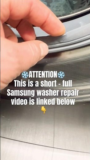 Samsung washer OE Error during test cycle - Real diagnostic (Lesson 3) Appliance Fix Lab Winnipeg