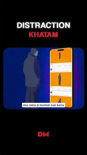 How to Break Distractions (Psychology Trick) #distraction