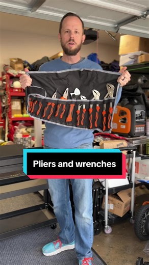 This plier set has all the tools you need to get the job done #Pliers #Wrench #Garage #Fix #tiktokshopcreatorpicks