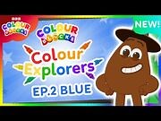 Big Beautiful Blue! 🟦🫐🐠 Real World Colour Hunt - Colour Explorers Ep.2 - Colourblocks