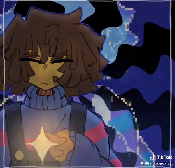 Rediseño de cabello de Frisk en Undertale