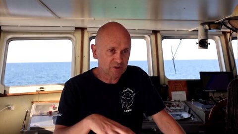 The crew on the hunt for Greece's illegal octopus traps