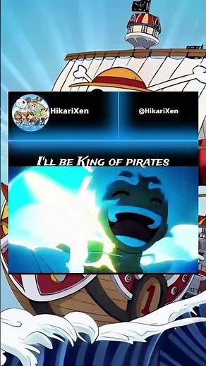 I’ll Be King of the Pirates 👑🔥 | Luffy#onepiece