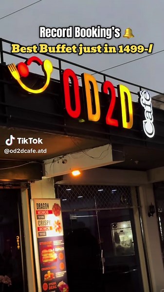 Record Booking’s 🔔‼️ Od2d Cafe Iftar Buffet Just in 1499-/ Per Head! Location Awan Plaza Phase 2 Atd! #od2dcafeabbottabad #likes #follow #views #foryoupage