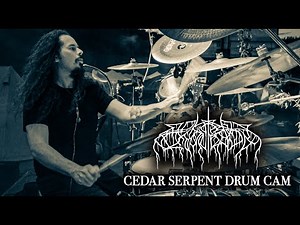 WOLVES IN THE THRONE ROOM - Cedar Serpent DRUM CAM - Fire in the Mountains Festival 2022