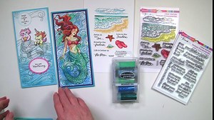 Stampendous Go Fish Clear Stamp Set