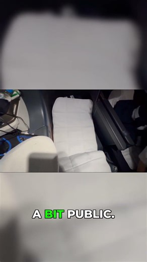 Condor Business Class: No Privacy Doors for Sleeping?