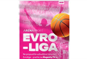Evroliga stiže na MagentaTV – vrhunska košarka na Arena Sport kanalima