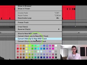Convert Audio Samples Into MIDI Notes in Ableton Live
