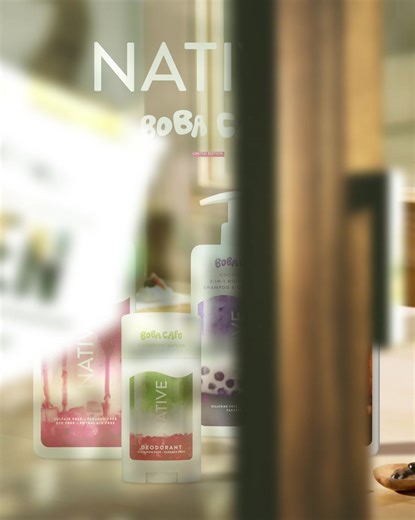 🧋🫧LIMITED EDITION: Boba Cafe by Native! Introducing a menu of Boba tea inspired scents in your daily care routine. | Native