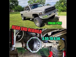 94-01 Ram 1500 Motive gear 4.56 and Yukon Posi install (Chrysler 9.25)