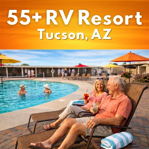 Tucson, Arizona RV Resort - a friendly 55 community where every day feels easy. Enjoy sunny winters, active days, new friendships. | Far Horizons RV Resort