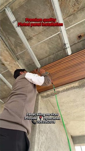 “Modern PVC Floted Ceiling Installation 🔥 | Luxury Look in Budget”