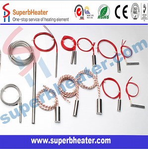 [Hot Item] Industrial Cartridge Rod Heater Heating Element with Thermocouple