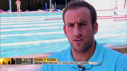 Siblings swim English Channel for Alzheimer's awareness