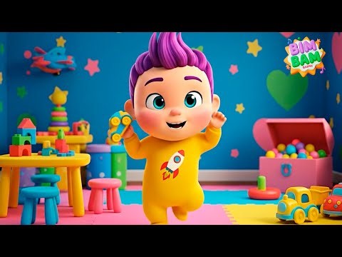 La Canción de Guardar los Juguetes 🎵 Bim Bam Babies Canciones Infantiles para Ordenar y Bailar