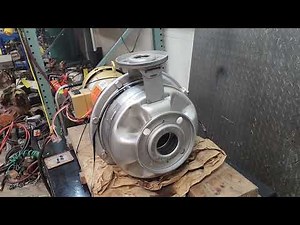 Goulds 24SH4J44A0 24SHK7 SSH Series Centrifugal Pump 1.5x2.5-10