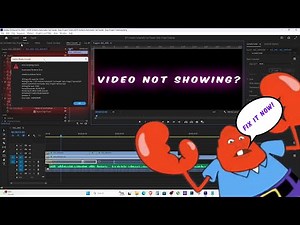 Fix Premiere Pro Black Screen Audio Works, Video Not Showing + Accelerated Renderer Error