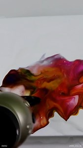 16K views · 249 reactions | Colorful Dutch Pour #color #art #colorful #artwork | Amanda's Designs | Facebook