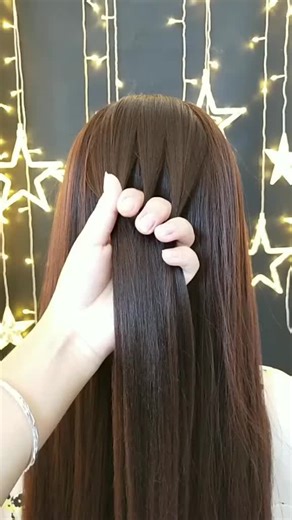 Easy French Braid Hair Style Tutorial