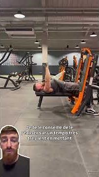 Voici un super exercice pour développer la mobilité de tes épaules en overhead : le pullover