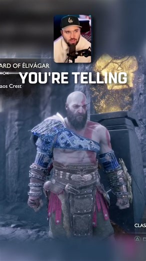 Young Kratos Skin in God of War Ragnarok Gameplay!! #godofwar #godofwarragnarok #ragnarok #gow