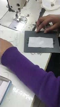 Loop Attach Template Profile #sewing #technology #tailoringtips #shortvideo