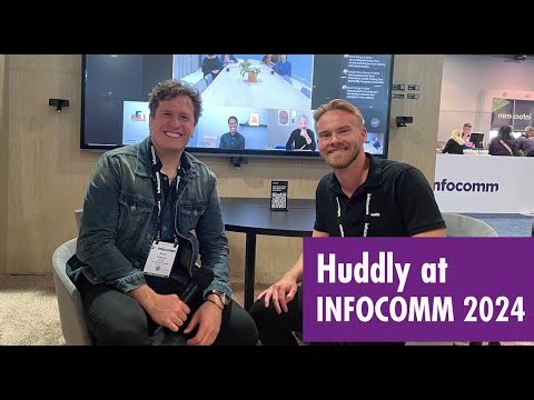 Huddly Crew and Whiteboard Capture Camera Overview | InfoComm 2024