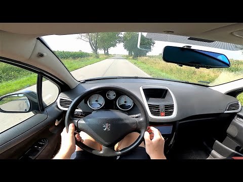 Peugeot 207 1.6i 120HP Manual (2007) POV Test Drive & Acceleration 0-100 | 4K #202